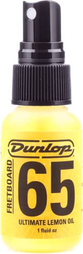 Jim Dunlop - Limpiador de diapasones de guitarra con aceite de limón 30ml - Fórmula 65